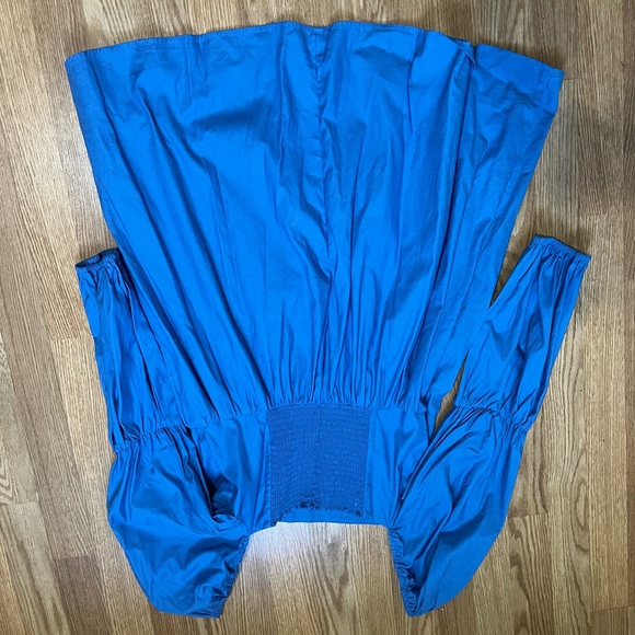 Reformation Michaela Dress in Azure Size 12 - Picture 9 of 11